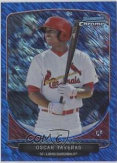Oscar Taveras [Blue Wave] #STL1