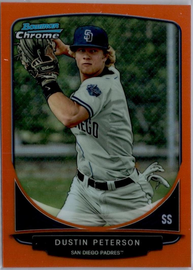 Dustin Peterson [Orange Refractor] #BDPP10
