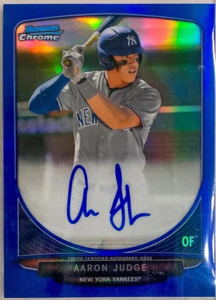 Aaron Judge [Blue Refractor] #BCA-AJ