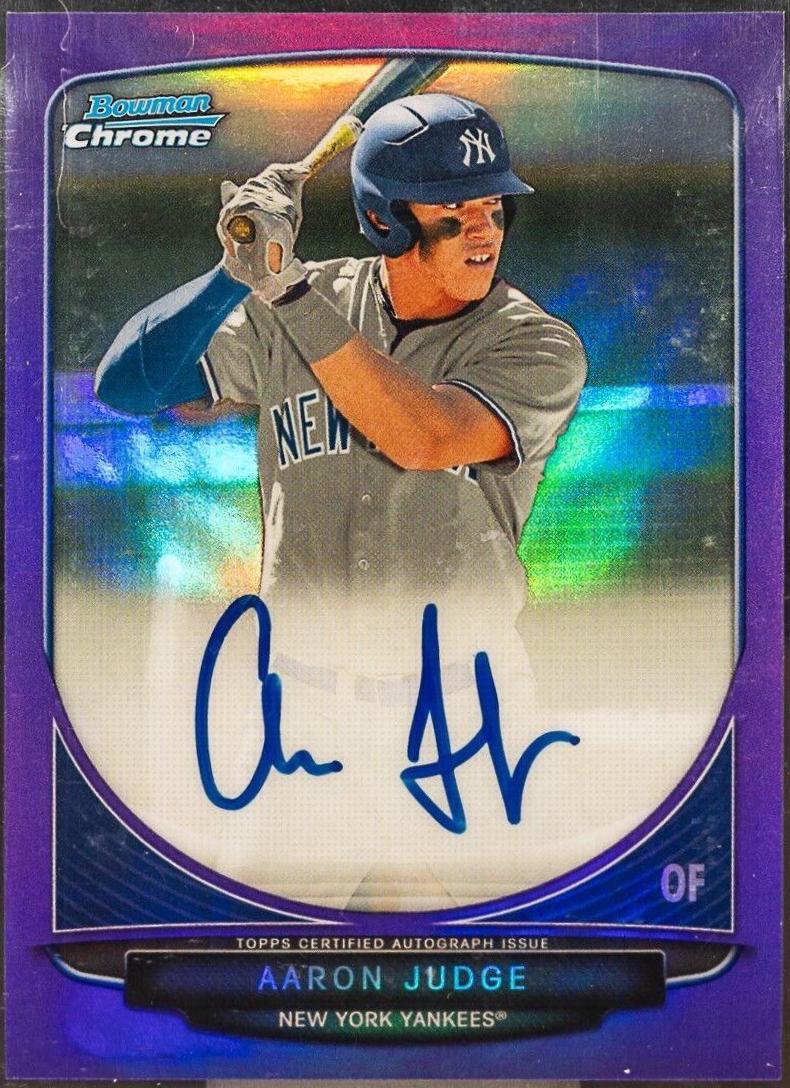 Aaron Judge [Purple Refractor] #BCA-AJ