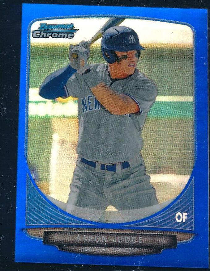 Aaron Judge [Blue Refractor] #311