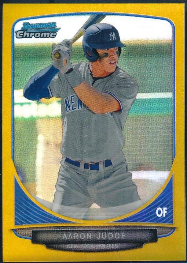 Aaron Judge [Gold Refractor] #311