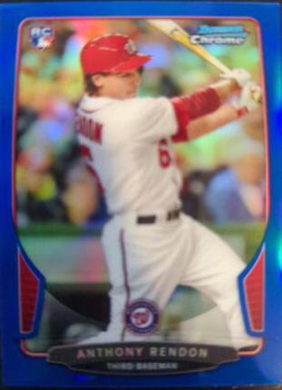 Anthony Rendon [Blue Refractor] #317