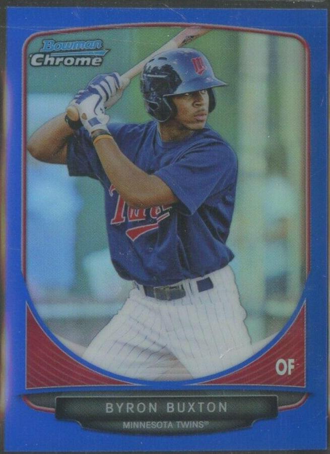 Byron Buxton [Blue Refractor] #1