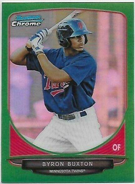 Byron Buxton [Green Refractor] #1