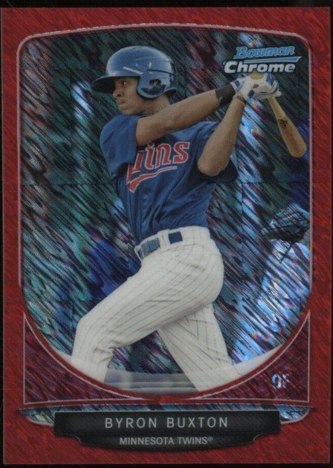 Byron Buxton [Red Refractor] #1