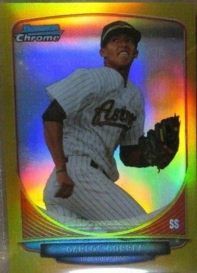 Carlos Correa [Gold Refractor] #30