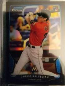 Christian Yelich [Black Refractor] #318