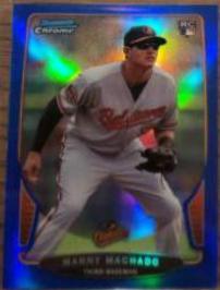 Manny Machado [Blue Refractor] #324