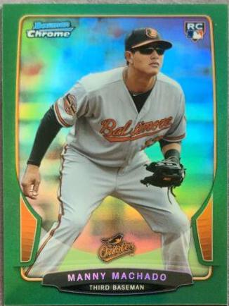 Manny Machado [Green Refractor] #324