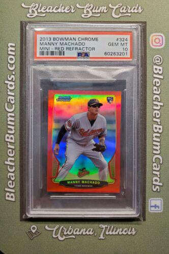 Manny Machado [Red Refractor] #324