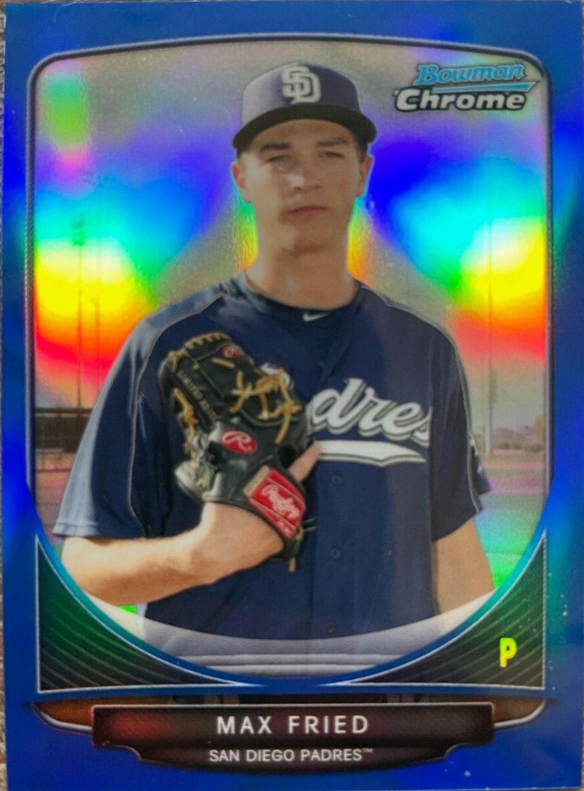 Max Fried [Blue Refractor] #180