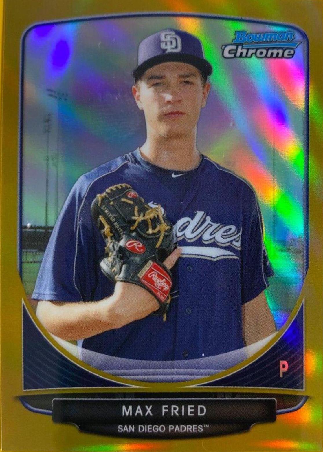 Max Fried [Gold Refractor] #180