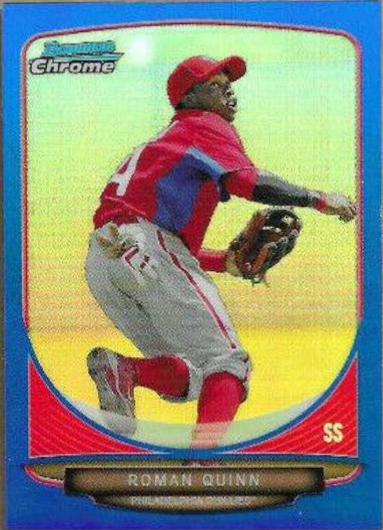 Roman Quinn [Blue Refractor] #117