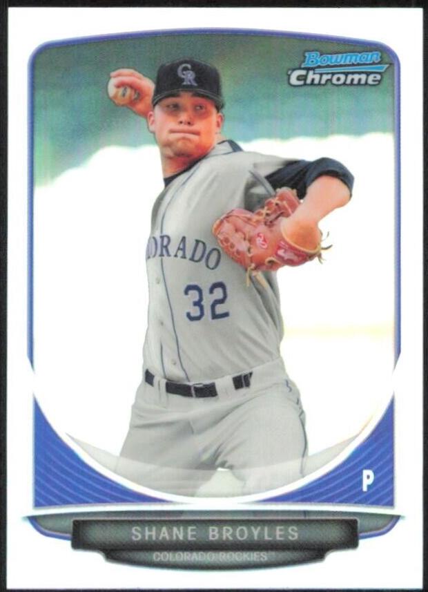 Shane Broyles [Blue Refractor] #118