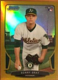 Sonny Gray [Gold Refractor] #327