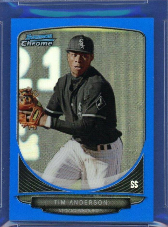 Tim Anderson [Blue Refractor] #65