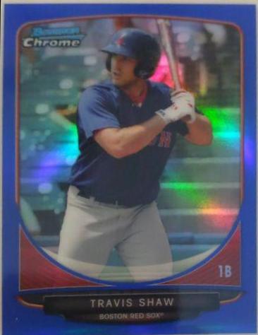 Travis Shaw [Blue Refractor] #115