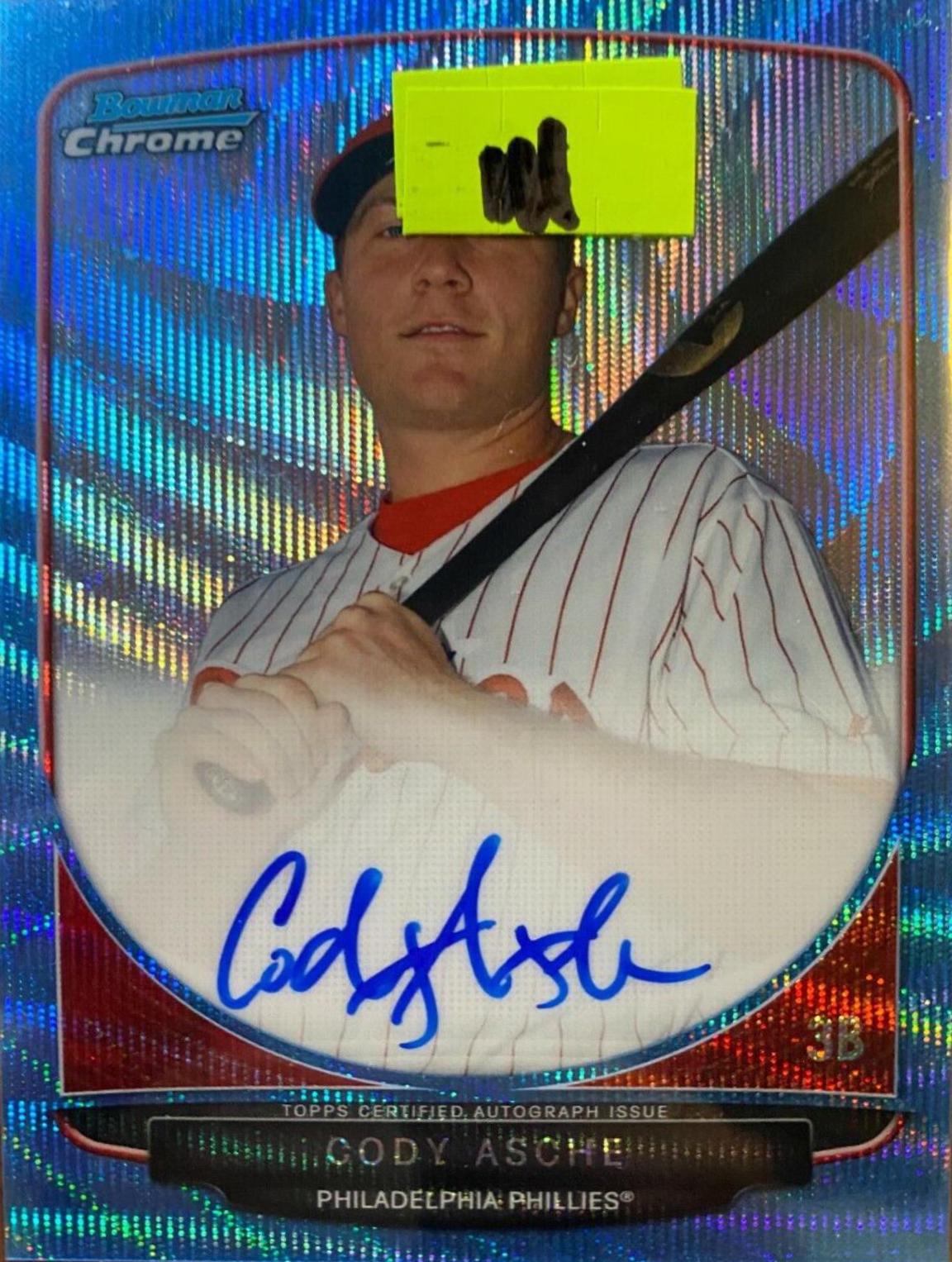 Cody Asche [Blue Wave Refractor] #BCACA