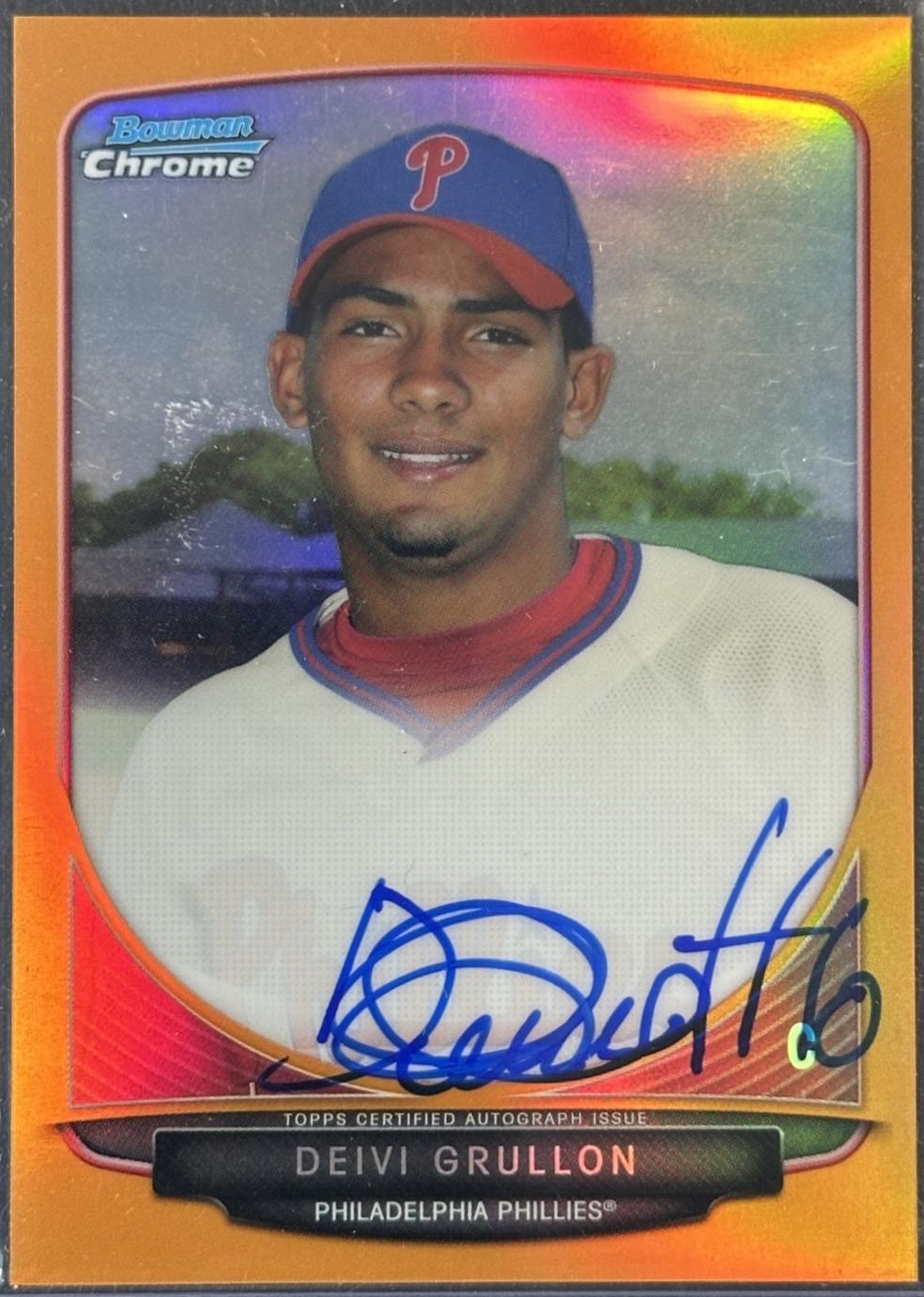 Deivi Grullon [Orange Refractor] #BCADG