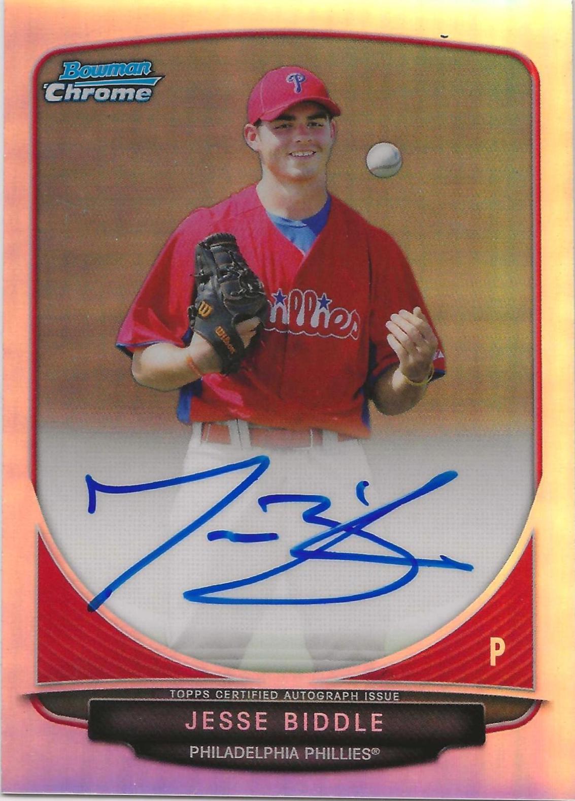 Jesse Biddle [Refractor] #BCP-JBI
