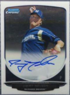 Jimmy Nelson [Orange Refractor] #BCA-JN