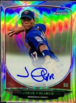 Jorge Polanco [Refractor] #BCAJPO