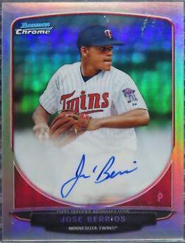 Jose Berrios [Refractor] #BCAJB