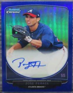 Jose Peraza [Blue Refractor] #BCAJP