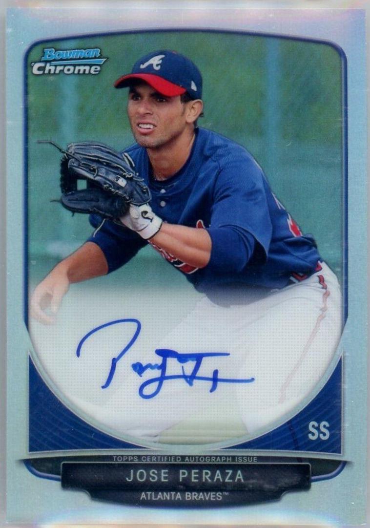 Jose Peraza [Refractor] #BCAJP