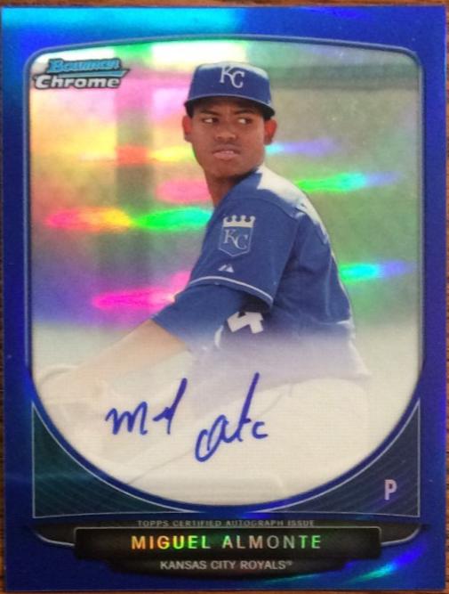 Miguel Almonte [Blue Refractor] #BCAMA