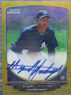 Miguel Andujar [Gold Refractor] #BCAMAJ