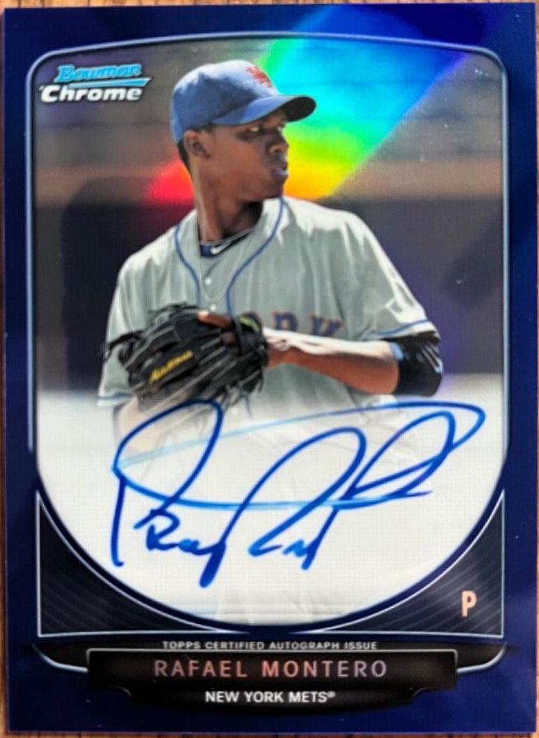 Rafael Montero [Blue Refractor] #BCARM