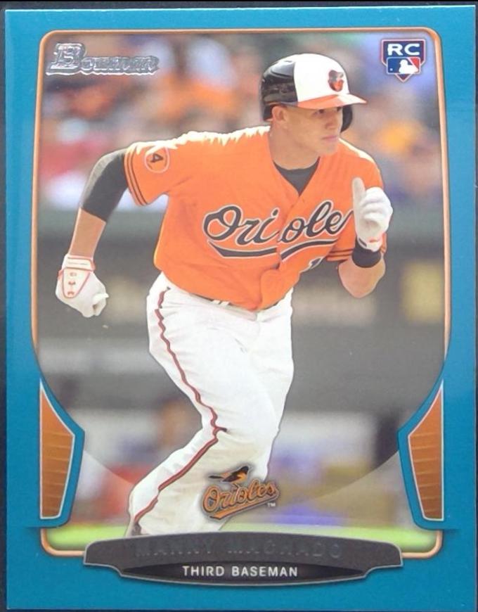 Manny Machado [Blue] #4