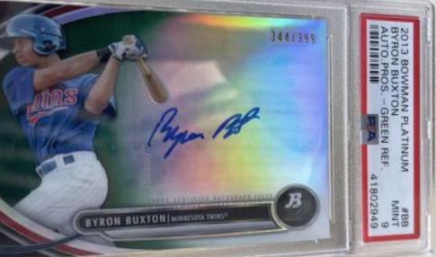 Byron Buxton [Green Refractor] #BB