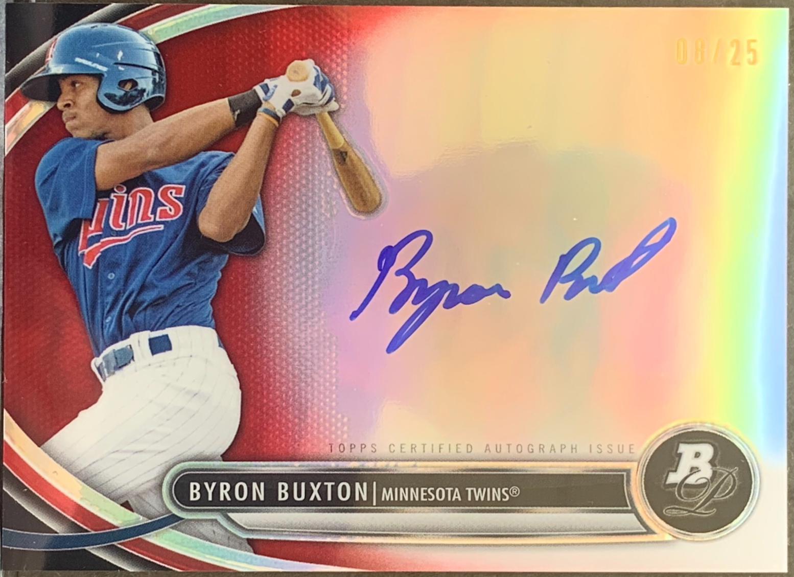 Byron Buxton [Red Refractor] #BB
