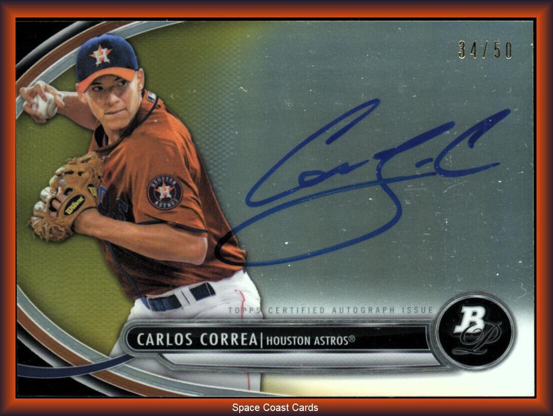 Carlos Correa [Gold Refractor] #CC