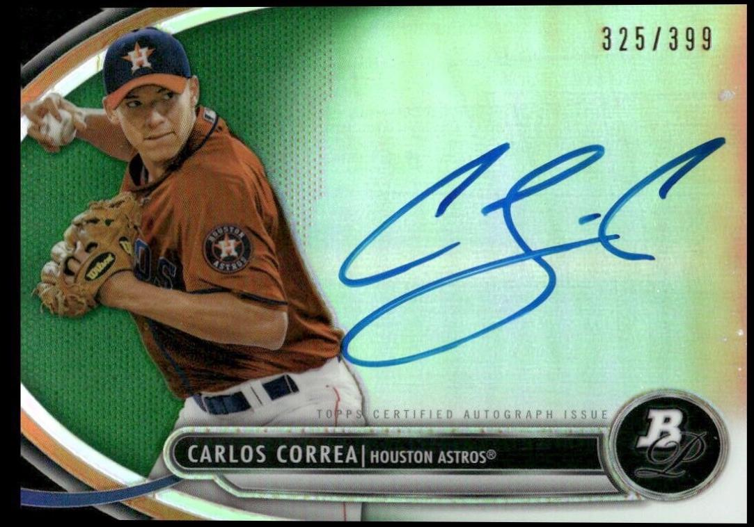 Carlos Correa [Green Refractor] #CC