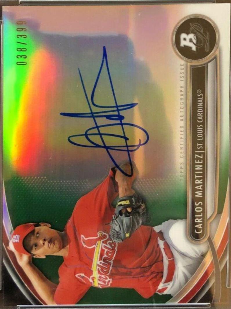 Carlos Martinez [Green Refractor] #CM