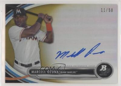 Marcell Ozuna [Gold Refractor] #MO