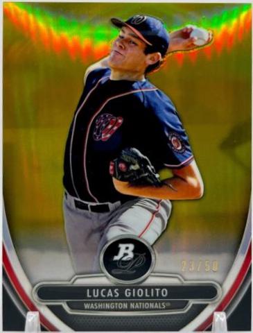 Lucas Giolito [Gold Refractor] #74