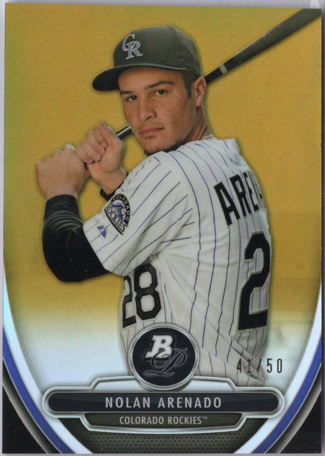 Nolan Arenado [Gold Refractor] #40