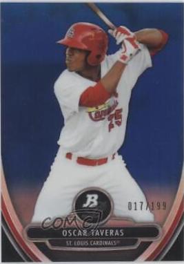 Oscar Taveras [Blue Refractor] #1
