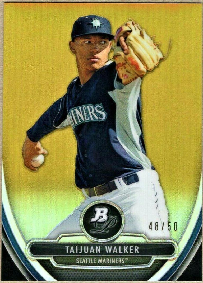 Taijuan Walker [Gold Refractor] #13