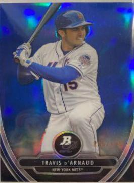 Travis D'Arnaud [Blue Refractor] #2