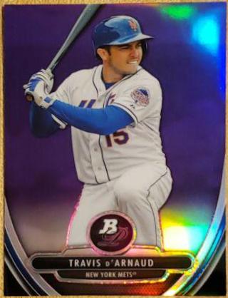 Travis D'Arnaud [Purple Refractor] #2