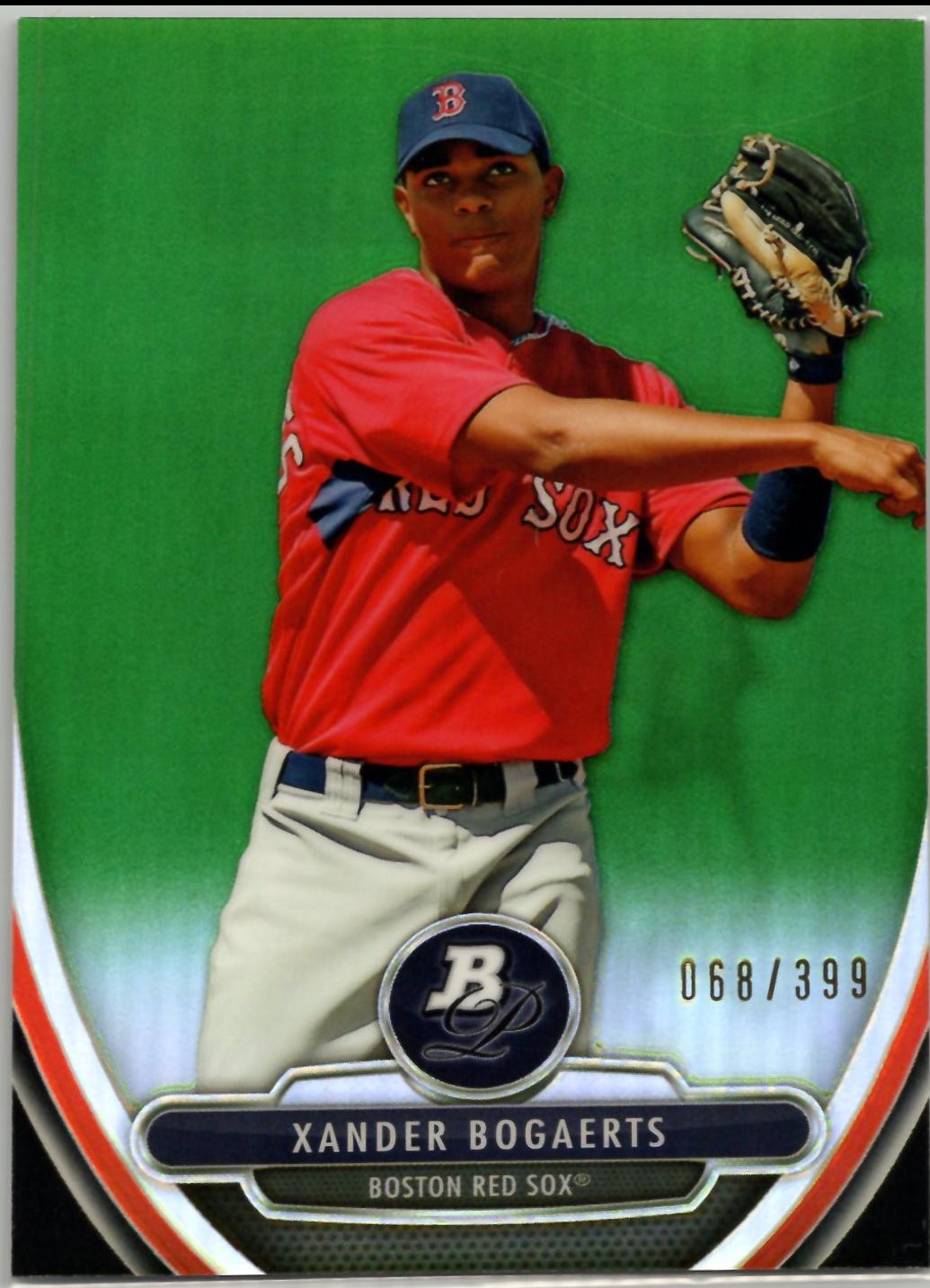 Xander Bogaerts [Green Refractor] #8