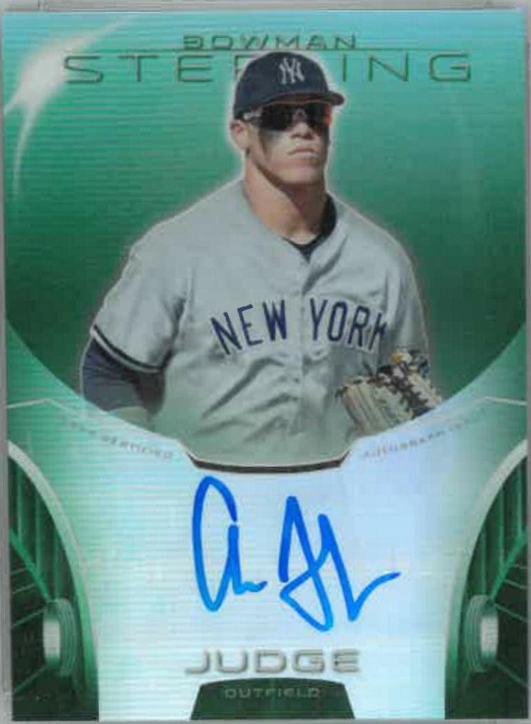Aaron Judge [Green Refractor] #BSAP-AJ