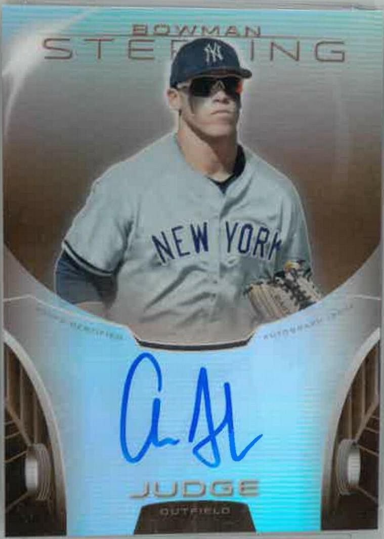 Aaron Judge [Orange Refractor] #BSAP-AJ