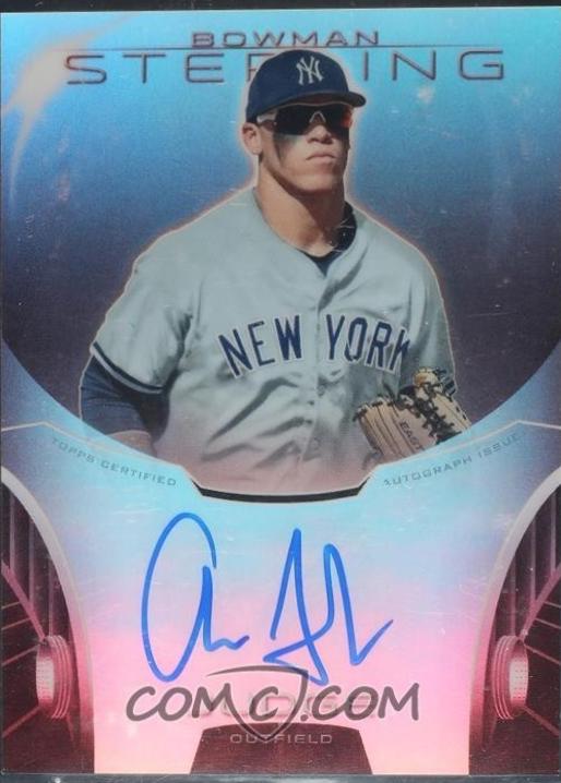 Aaron Judge [Ruby Refractor] #BSAP-AJ